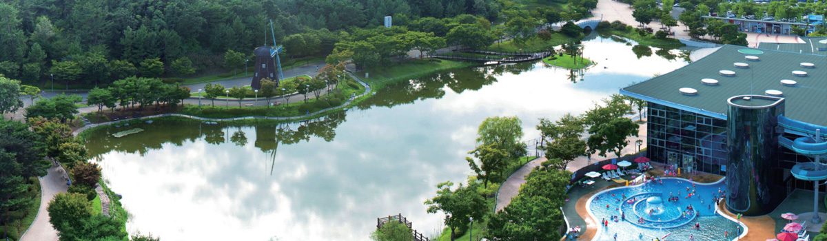 韩国最顶级的市区生态公园蔚山大公园