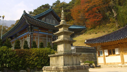 Three-story Stone Pagoda of Seongnamsa Temple(Tangible Cultural Heritage No. 5)