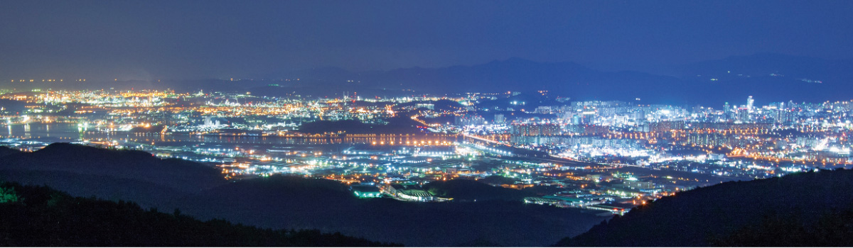 Night View of Ulsan