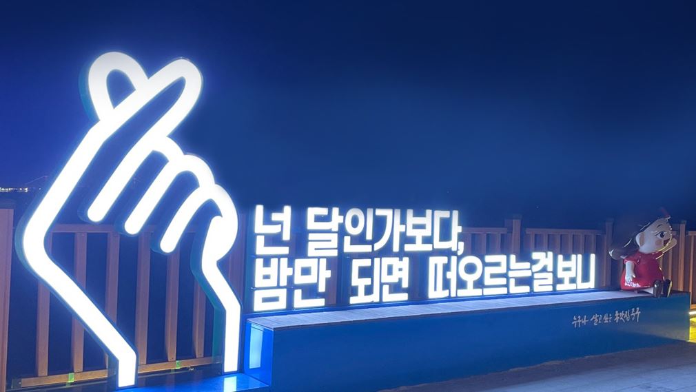 넌 달인가보다 밤만 되면 떠오르는걸보니