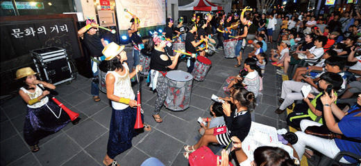 Night Market & Street of Youth in Seongnam-dong