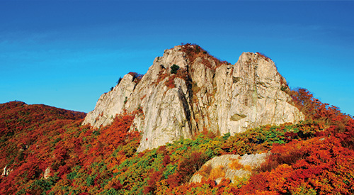 가지산 전경