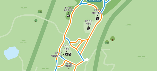 외고산옹기마을무장애 관광지도