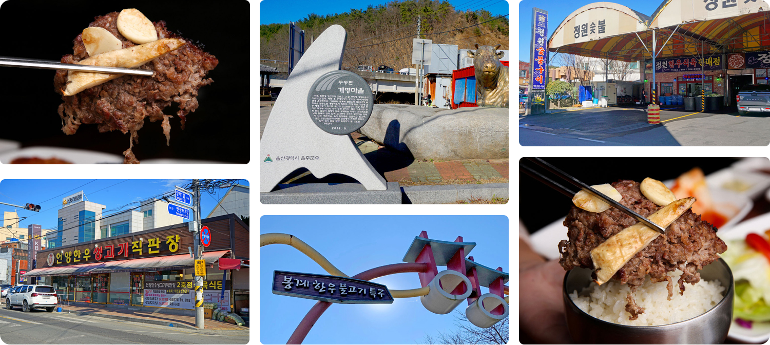 언양ㆍ봉계한우불고기특구