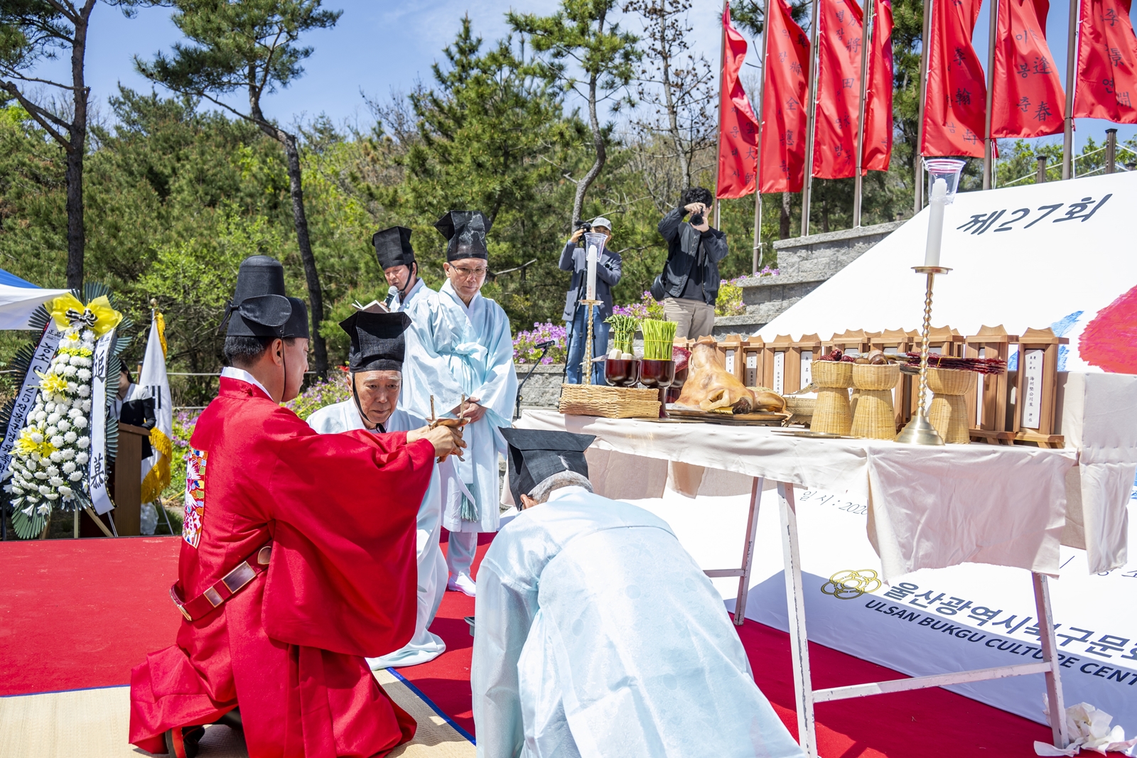 기박산성 의병 추모제 현장사진